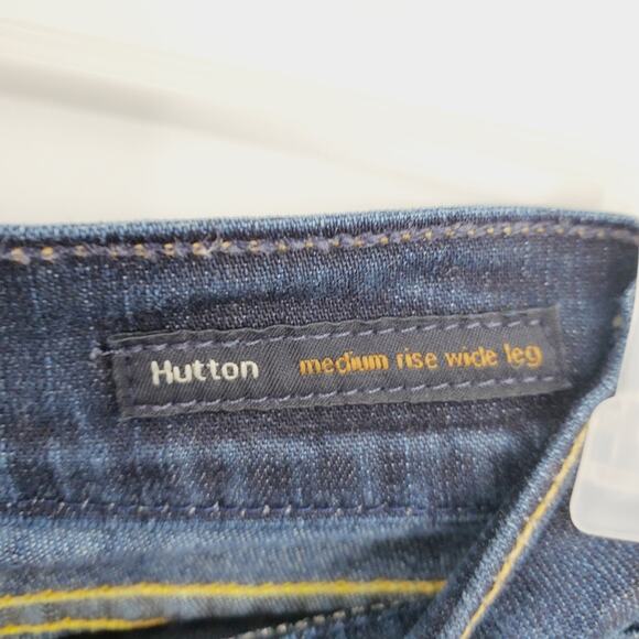 Citizens of Humanity C of H Hutton Mid Rise Wide Leg Jean Size 28 x 27 Inseam - Picture 5 of 10